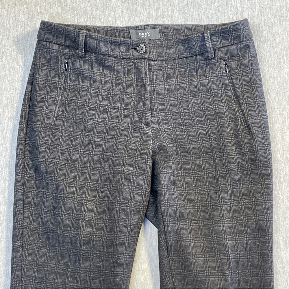 Brax Wool Dress Pants Women's 29 x 32 Black Gray - Picture 11 of 11